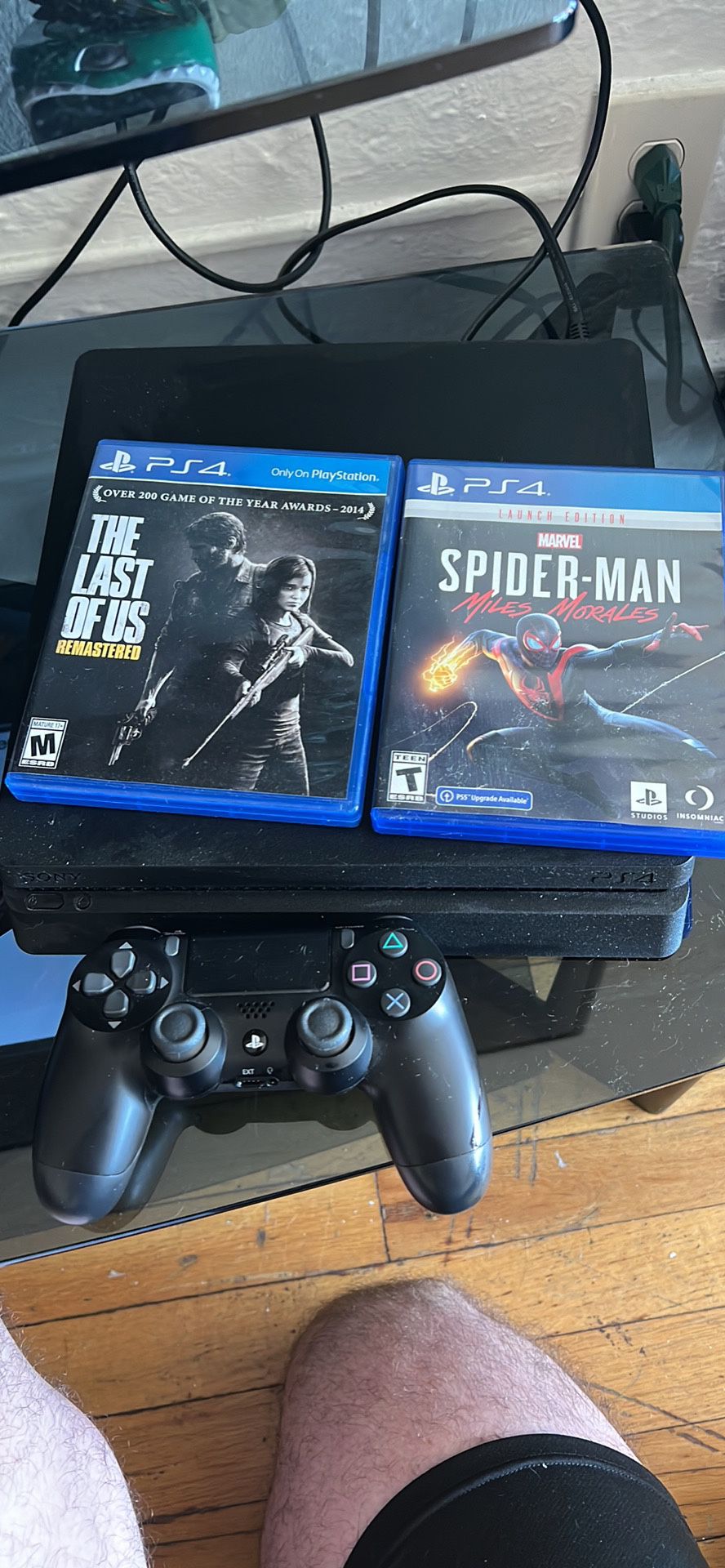 PS4 1TB Slim Including Spider-Man Miles Morales And The Last Of Us Remastered 