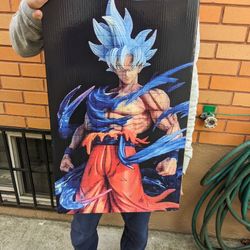 Large Dragon Ball Z Son Goku Figure Model Statue 