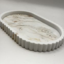 Small Hand poured Tray