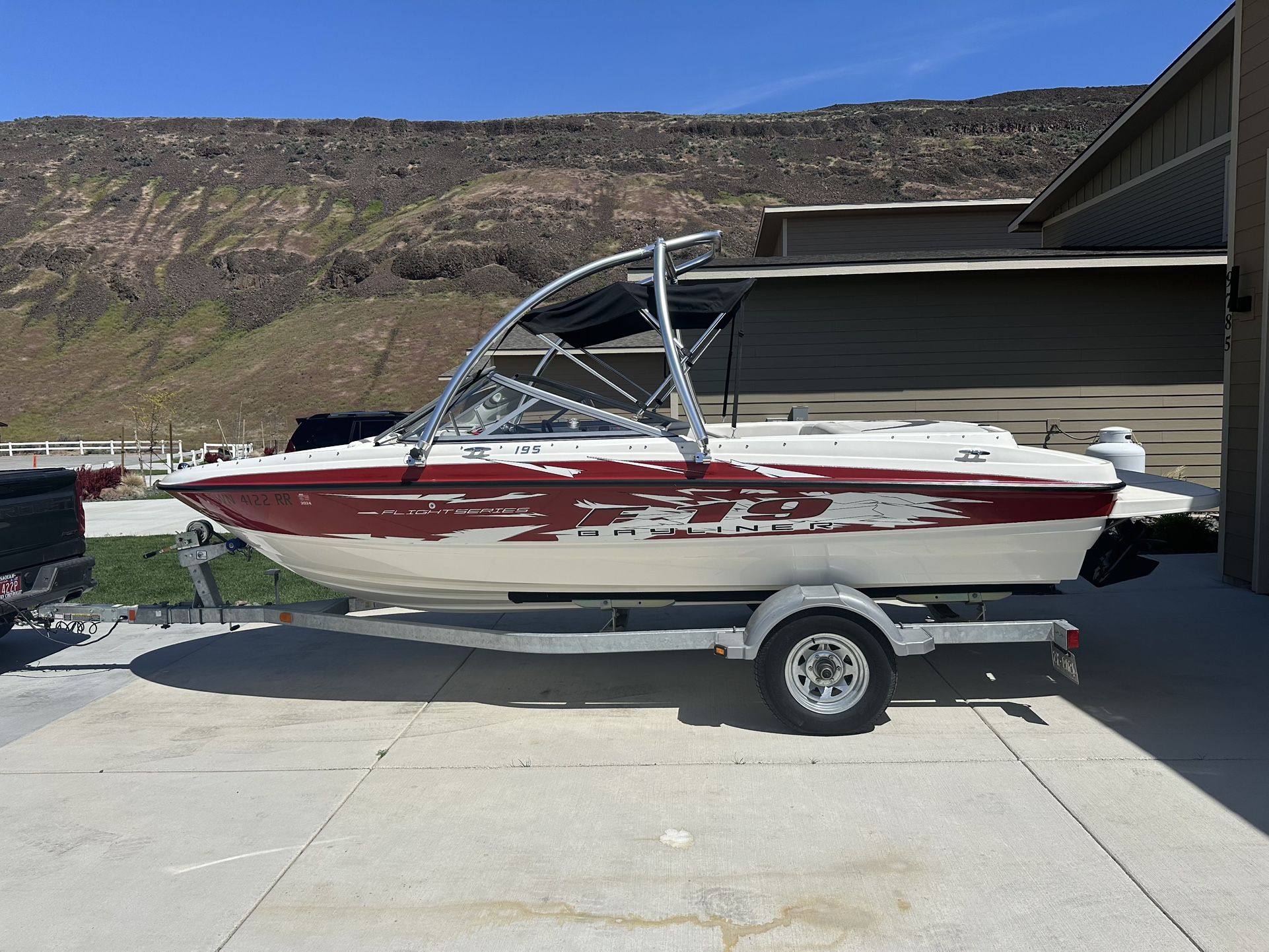 2010 Bayliner 195 br F-19 flight series