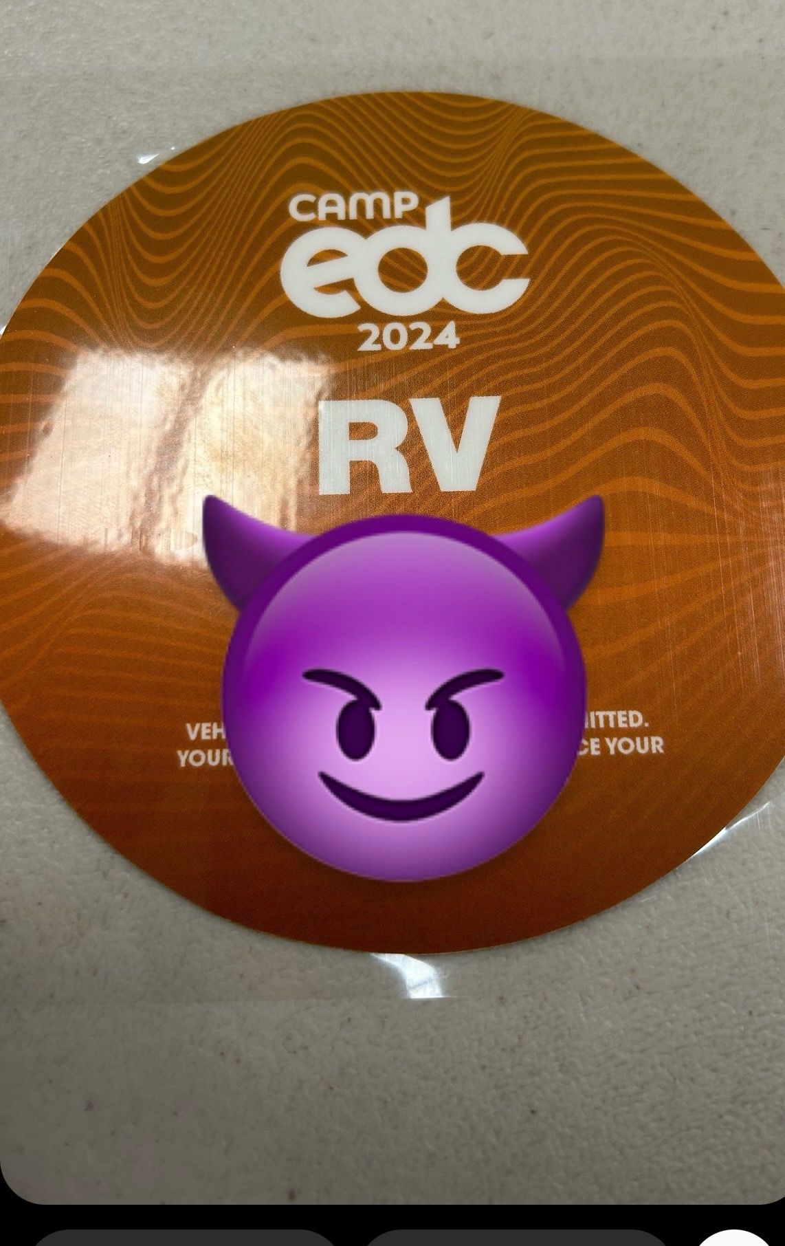 EDC CAMP 2024 WRISTBANDS For Sale !!
