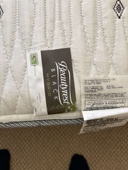 Beautyrest Black Twin XL mattresses (2) California King