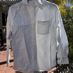 ARITZIA ESSENTIAL RELAXED OXFORD SHIRT