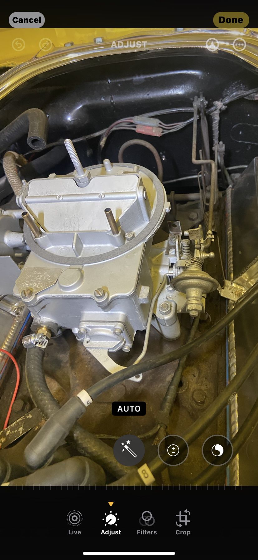 1965 Mustang 289 Ford 2100 Original carburetor