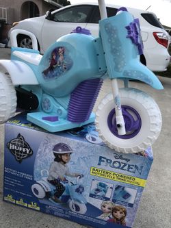 6 Volt Disney Frozen 3-Wheel Scooter Battery Powered Ride-On 