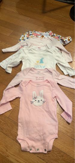 Carter's Baby Girl Onesie Bundle 12 months