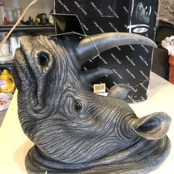 Decorative Rhino Head