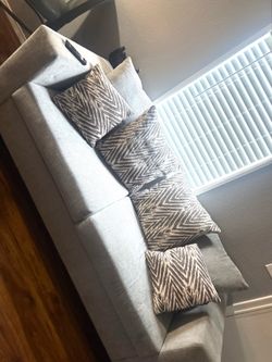2 Pieces Living Room Sofa Set