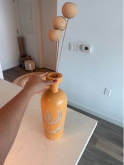 Orange Vase
