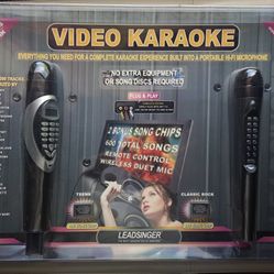 Shop Early For Christmas!!! For The Singer In Your Home - LeadSinger  Video Karaoke - Plug & Play