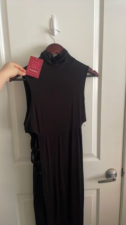 VERDUSA black sexy dress