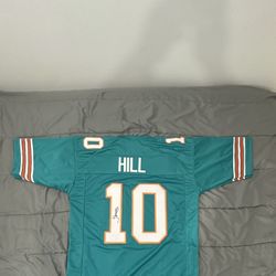 Signed Tyreek Hill Jersey (XL)