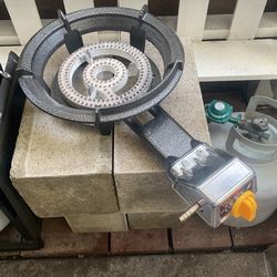 Propane Stove. Very Handy And Powerful