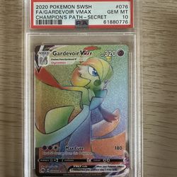 Pokémon Gardevoir VMAX TCG Champions Path Holo Secret Rare Card 076/073