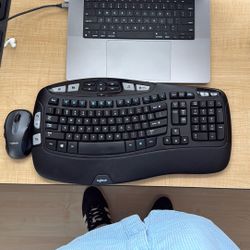 Logitech K350 And M510 Wireless Combo