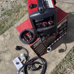 Lincoln Electric 180 Amp Weld-Pak 180i Multi-Process Stick/MIG/Flux-Core/TIG, 120V or 230V Aluminum