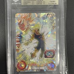 🔥 Premium Dragon Ball Card Bundle – BGS 9.5 Vegeta Slab + SR/SCR/Sealed Cards