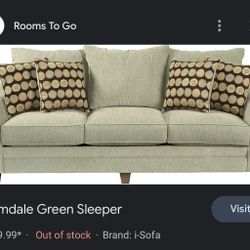 Green Sleeper Sofa