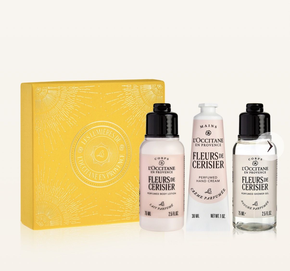 L'Occitane en Provence FLEURS DE CERISIER (FORMERLY CHERRY BLOSSOM) ON-THE-GO BRAND NEW