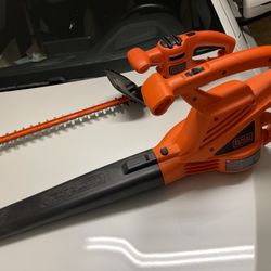 Brand New Never Used Black And Decker Electric Leaf Blower And Trimmer