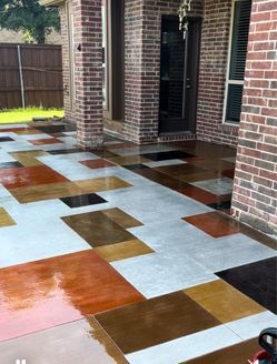 concrete base