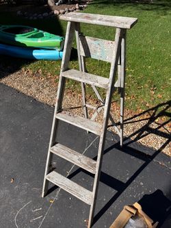 Woden ladder