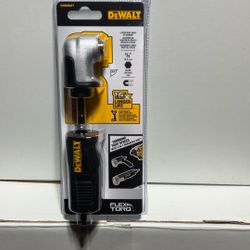 DEWALT 2-In-1 Modular Right angle drill attachment New Sealed DWAMRAFT (44% Off MSRP)