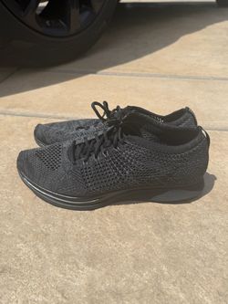 Nike Flyknit Racer Triple Black – Great Condition