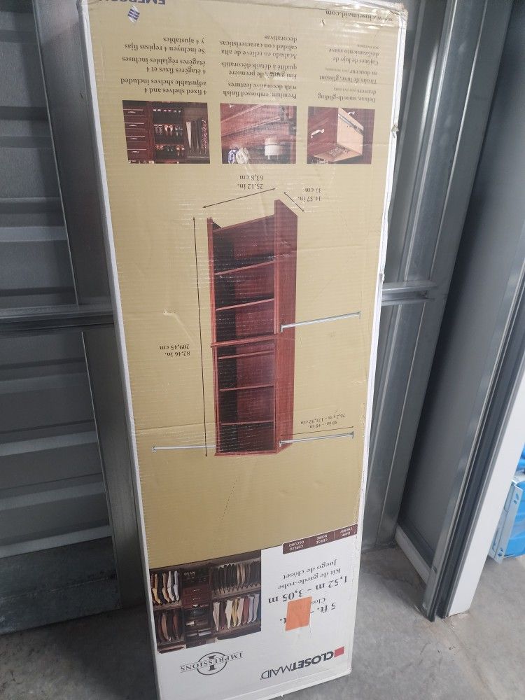 Closetmaid Impressions Deluxe Closet Shelf