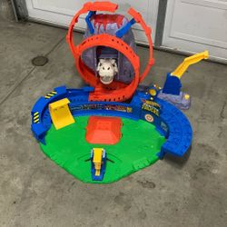 Hot Wheels Monster Truck Volcano Track🌋 