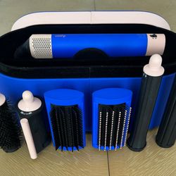 Dyson Airwrap Multi Styler Complete Hair Blow Dryer LONG HS05 BLUE COPPER 220v