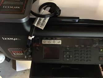 Lexmark Colored Printer With Some Cartridges 