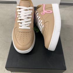 NEW John Geiger GF-01 (Tan/Pink) Size 10