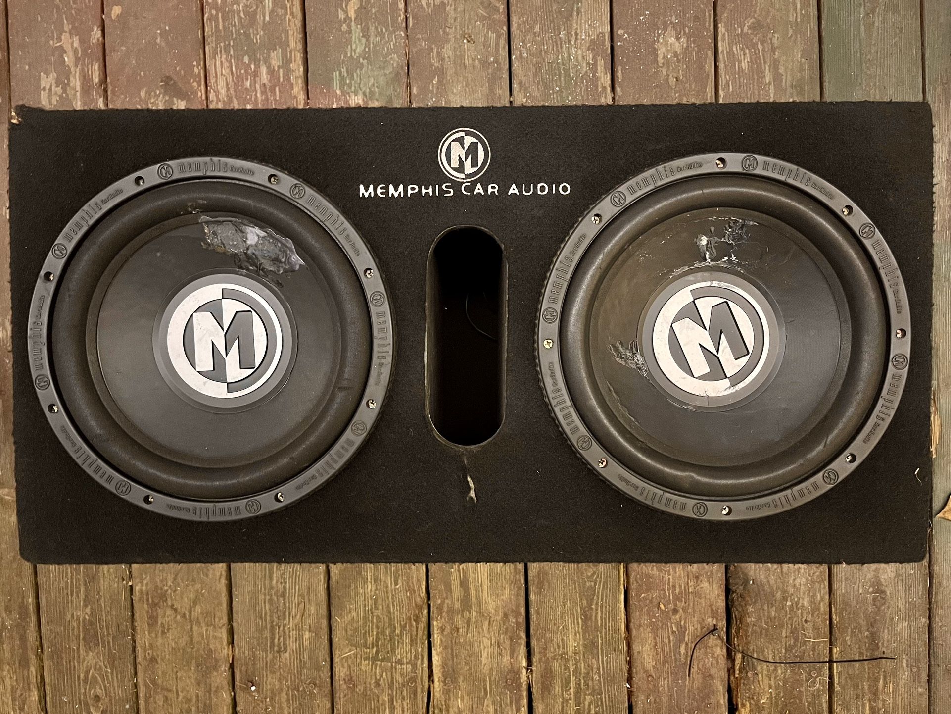Subwoofers ( 2 12” Memphis Car Audio)