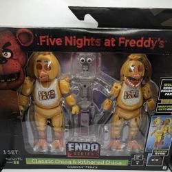 Five Nights at Freddys Endo Series Classic Chica Withered FNAF Jazwares