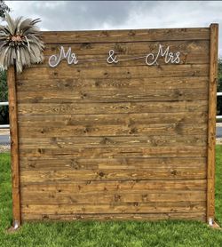Wood Backdrop