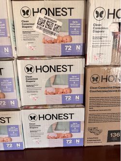 Honest Diapers Size Newborn for Girl