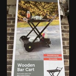 New Wooden Bar Cart