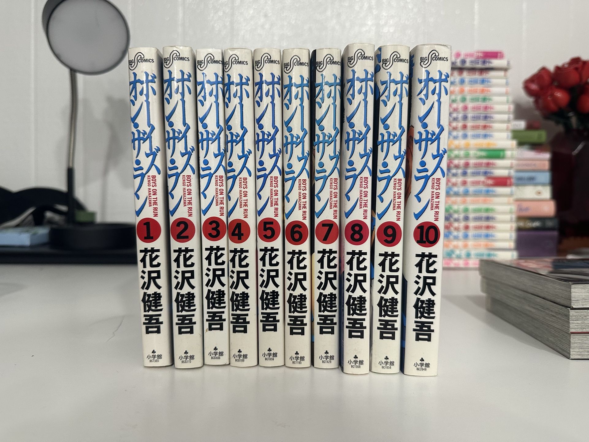 Manga Boys On The Run Volumes 1-10