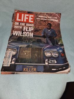 LIFE Magazine August 4 1972 Flip Wilson