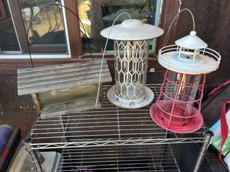 Bird feeders.  $10 each