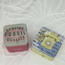 Fossil Decorative Tin Set 