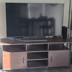 55in Hisense Tv and Entertainment Center