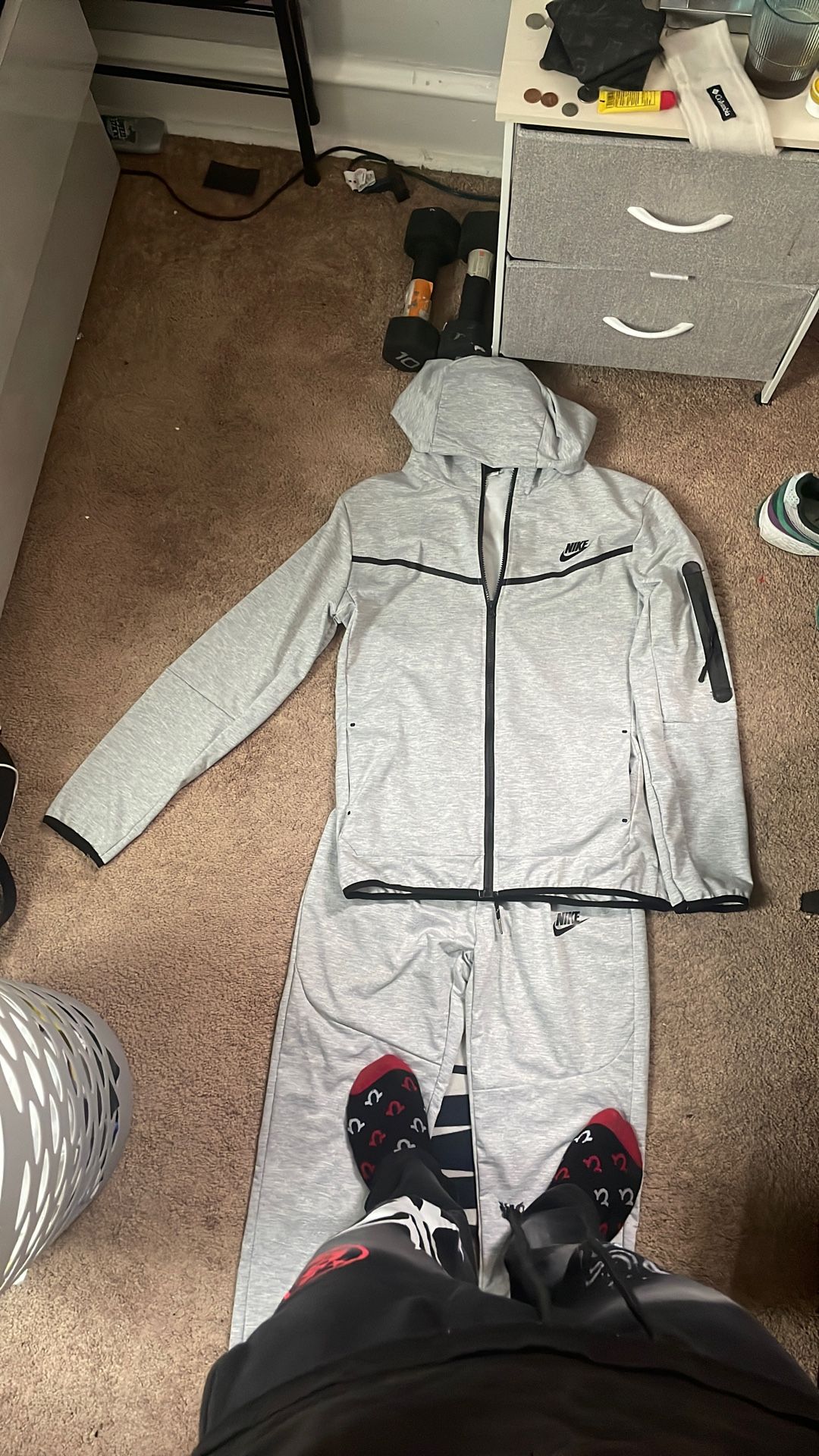 Grey Nike Tech 