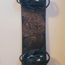 ROSSIGNOL "Taipan" 153cm Snowboard K2 Bindings