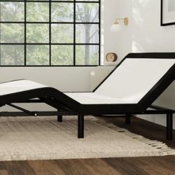 Queen Adjustable Base And Mattress $600 Or Best Offer-2 Nightstands Available Free