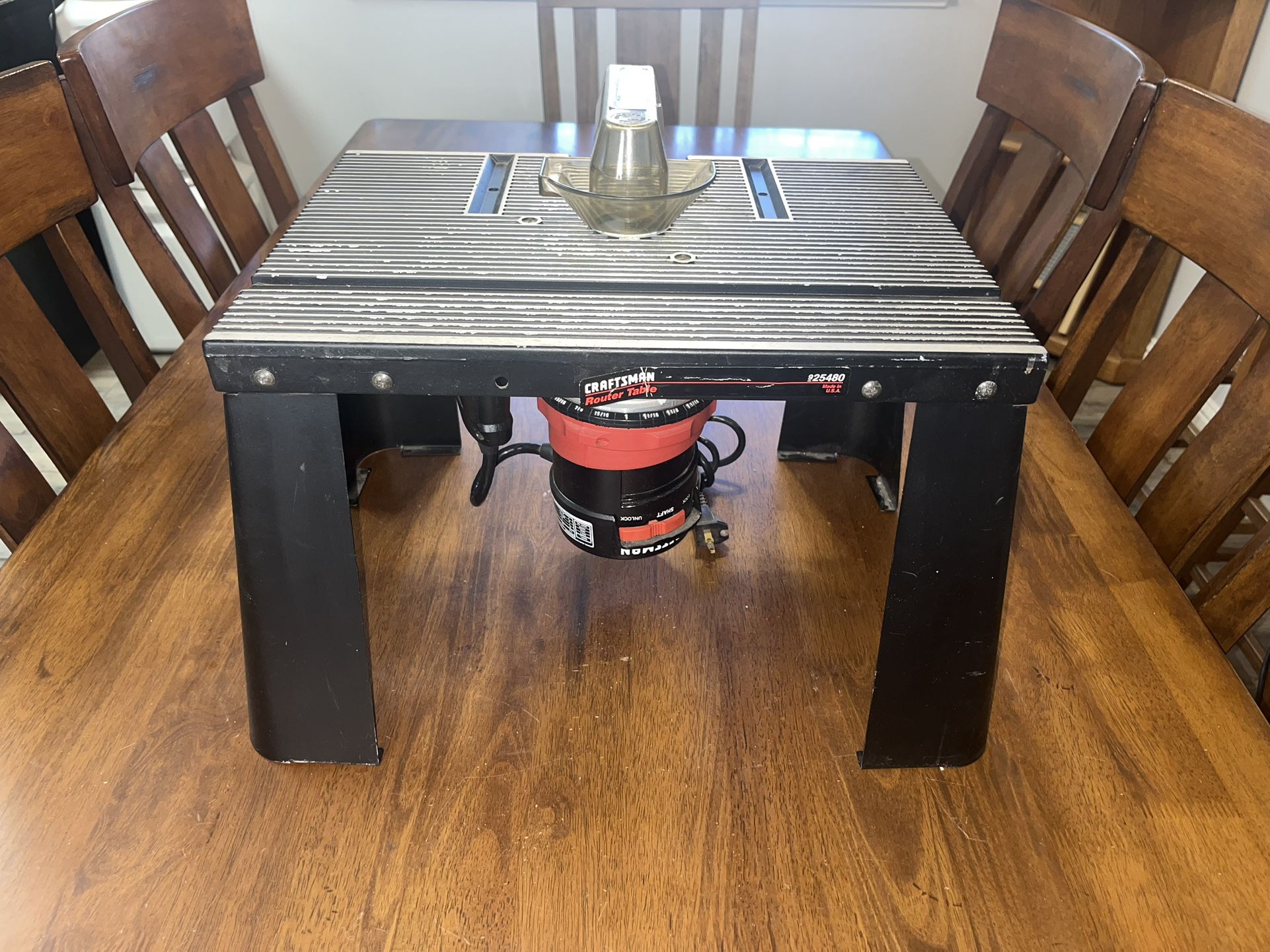 Craftsman 315 Router and 925480 Router Table Combo Set
