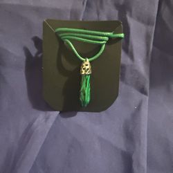 Malachite Crystal Neckace 