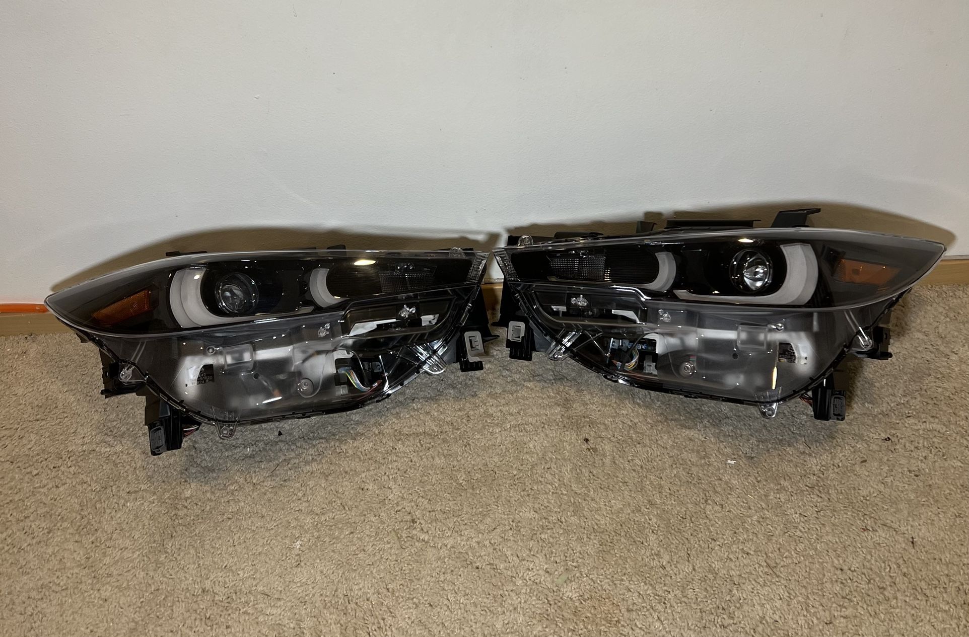 2022β2024 Mazda CX-5 LED Headlights w/ AFS OEMPair LH RH KPF3-51-040 KPF3-51-030