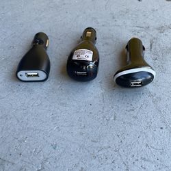 3 USB Car Chargers